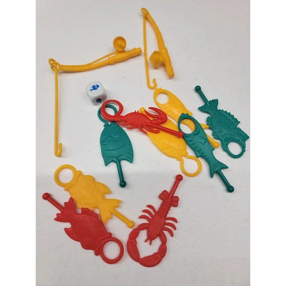 Shark Bite Game Set Replacement Parts Fish Fishing Pole Die 2017